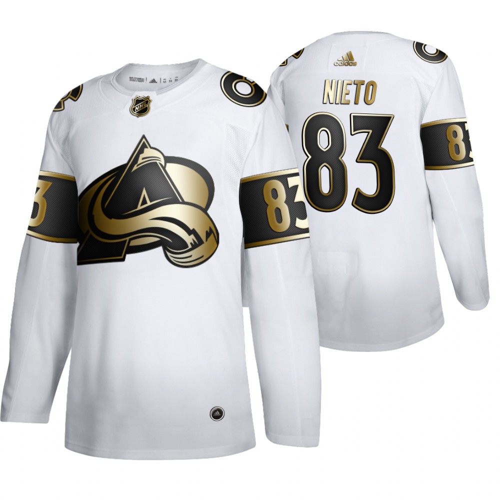 NHL Avalanche Matt Nieto Men's Limited 2019-20 Golden Edition Jersey
