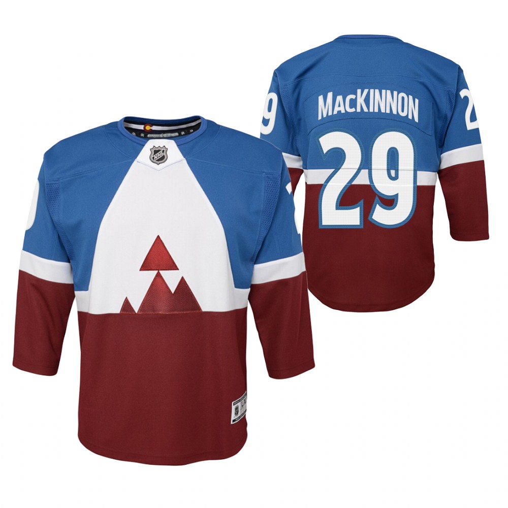 NHL Avalanche Nathan MacKinnon Premier Player 2020 Stadium Series Jersey