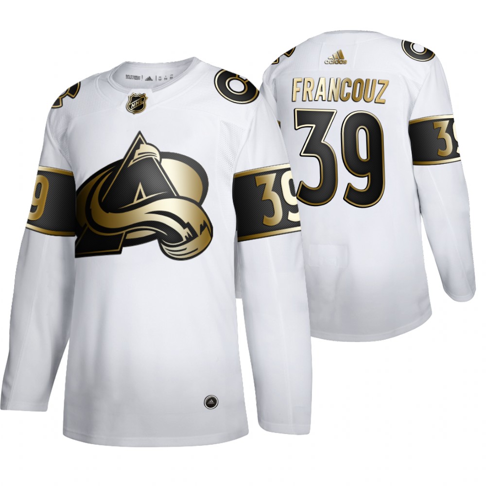 NHL Avalanche Pavel Francouz Men's Limited 2019-20 Golden Edition Jersey