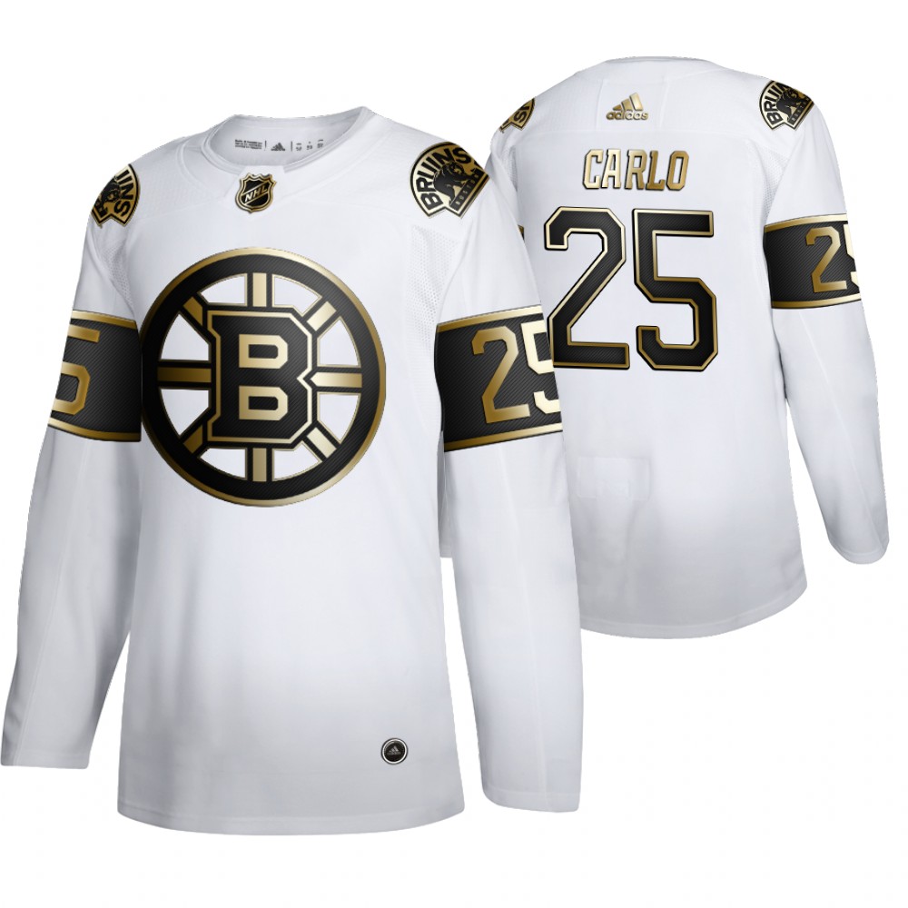NHL Bruins Brandon Carlo Men's Limited 2019-20 Golden Edition Jersey Stitched
