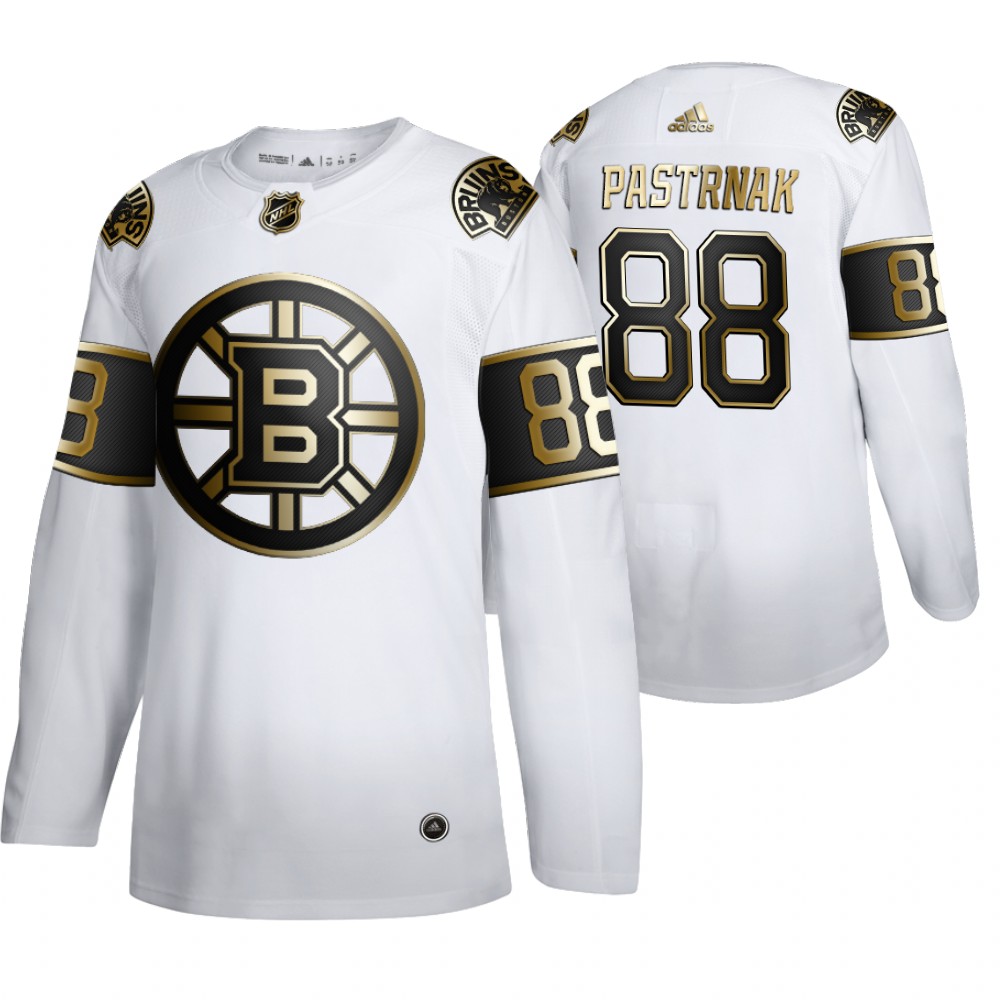 NHL Bruins David Pastrnak Men's Limited 2019-20 Golden Edition Jersey Stitched