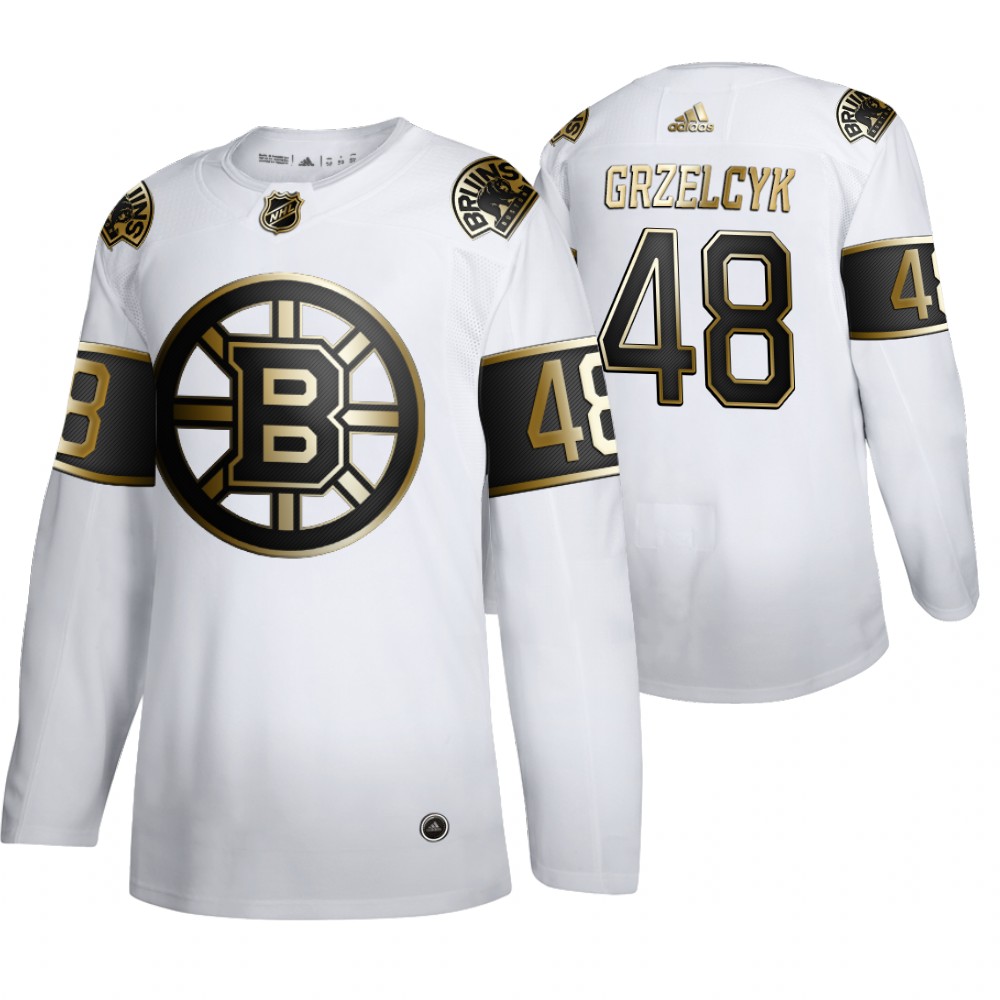 NHL Bruins Matt Grzelcyk Men's Limited 2019-20 Golden Edition Jersey Stitched