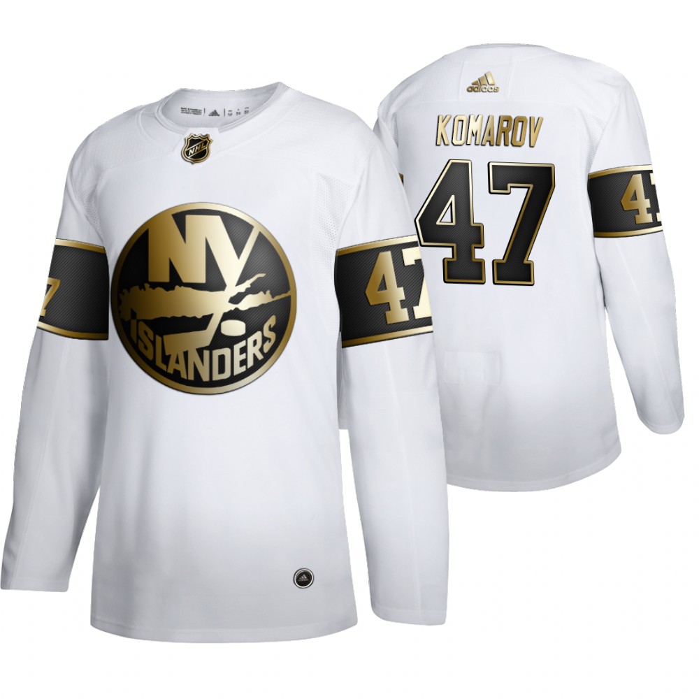 NHL Islanders Leo Komarov Men's Limited 2019-20 Golden Edition Jersey