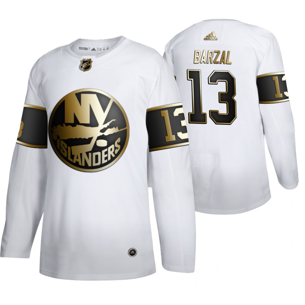 NHL Islanders Mathew Barzal Men's Limited 2019-20 Golden Edition Jersey