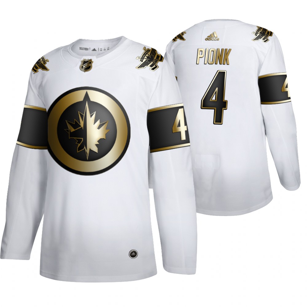NHL Jets Lars-Erik Sjoberg Men's Limited 2019-20 Golden Edition Jersey