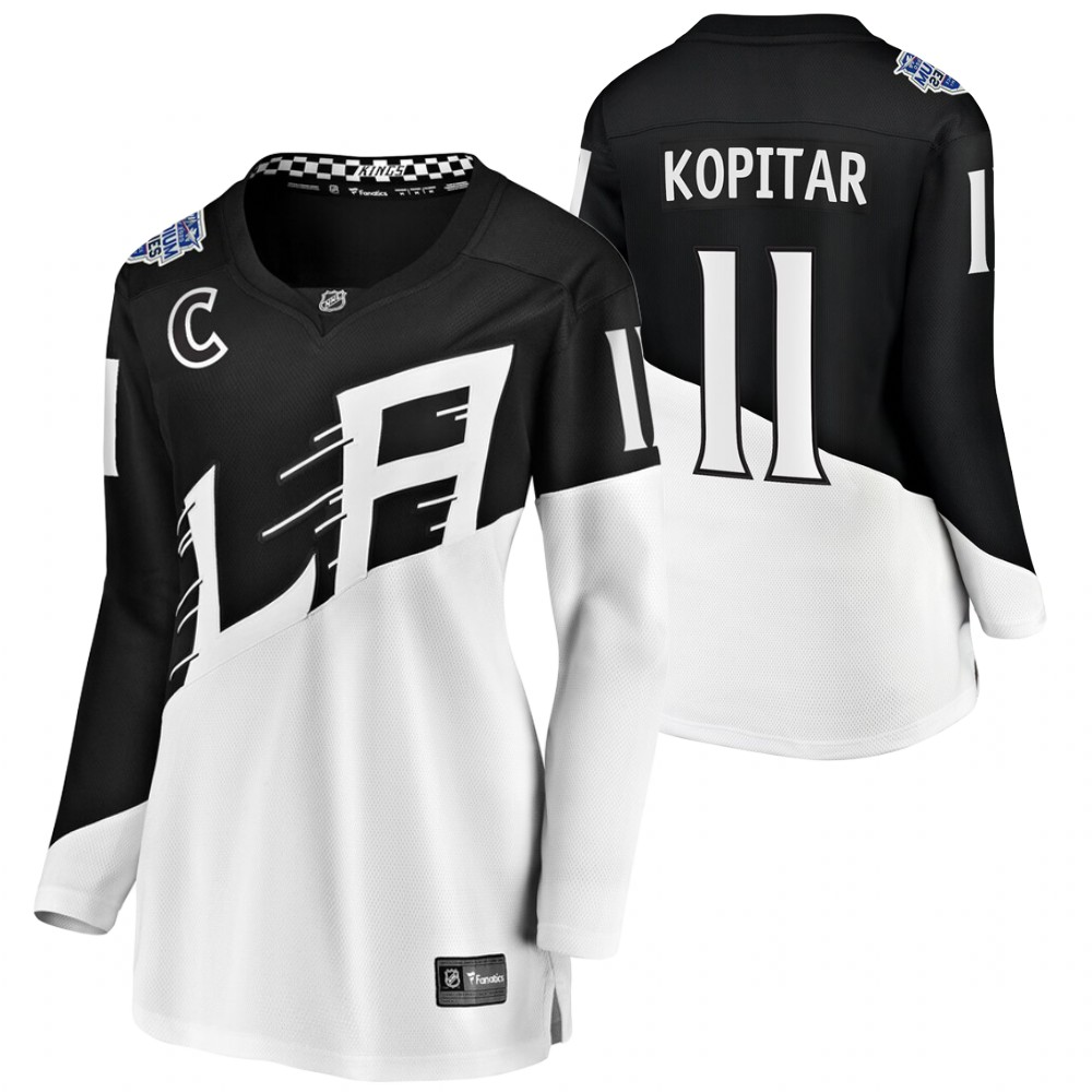 NHL Kings Anze Kopitar Women's Breakaway Player 2020 Stadium Series Jersey Fanatics Branded