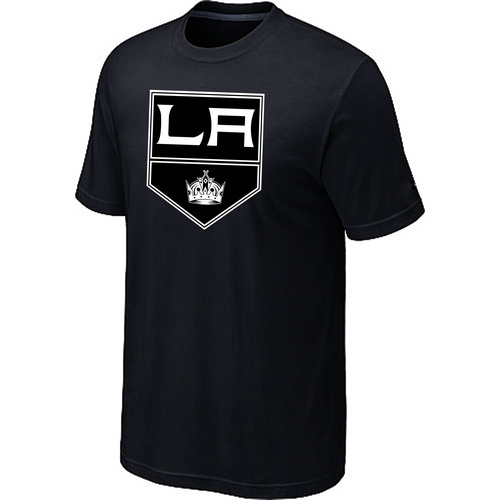 NHL Los Angeles Kings Big & Tall Logo Black T-Shirt