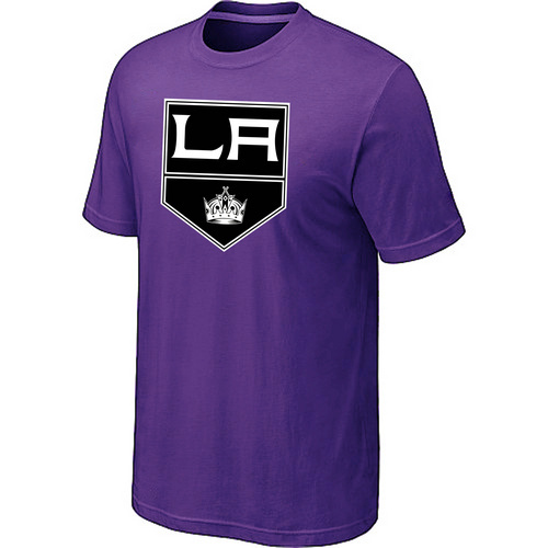 NHL Los Angeles Kings Big & Tall Logo Purple T-Shirt