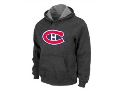 NHL Montréal Canadiens Big & Tall Logo Pullover Hoodie D.Grey