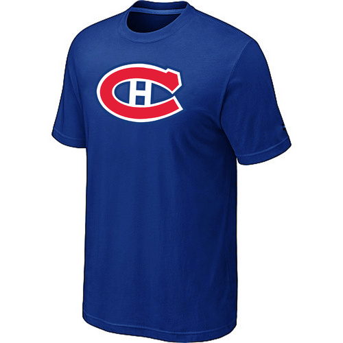 NHL Montreal Canadiens Big & Tall Logo Blue T-Shirt