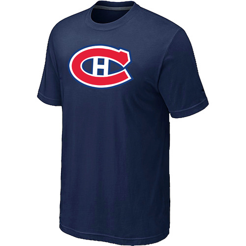 NHL Montreal Canadiens Big & Tall Logo D.Blue T-Shirt