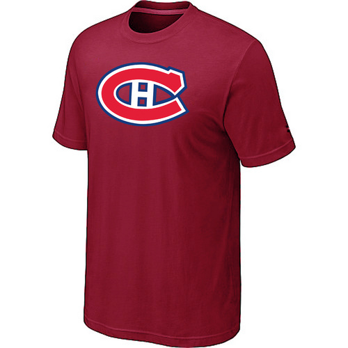 NHL Montreal Canadiens Big & Tall Logo Red T-Shirt