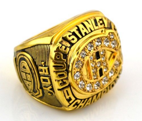 NHL Montreal Canadiens World Champions Gold Ring