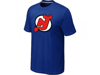 NHL New Jersey Devils Big & Tall Logo Blue T-Shirt