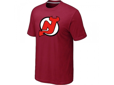 NHL New Jersey Devils Big & Tall Logo Red T-Shirt