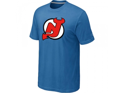 NHL New Jersey Devils Big & Tall Logo light Blue T-Shirt