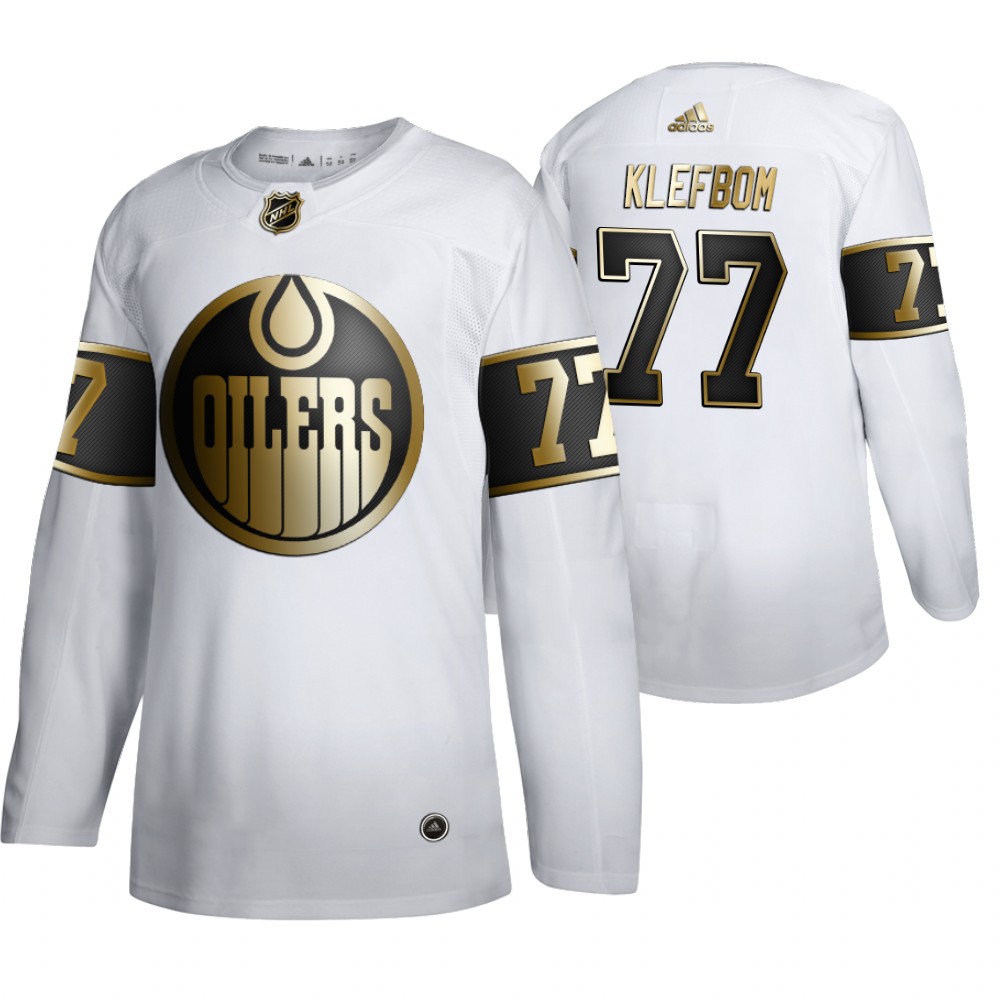 NHL Oilers Oscar Klefbom Men's Limited 2019-20 Golden Edition Jersey