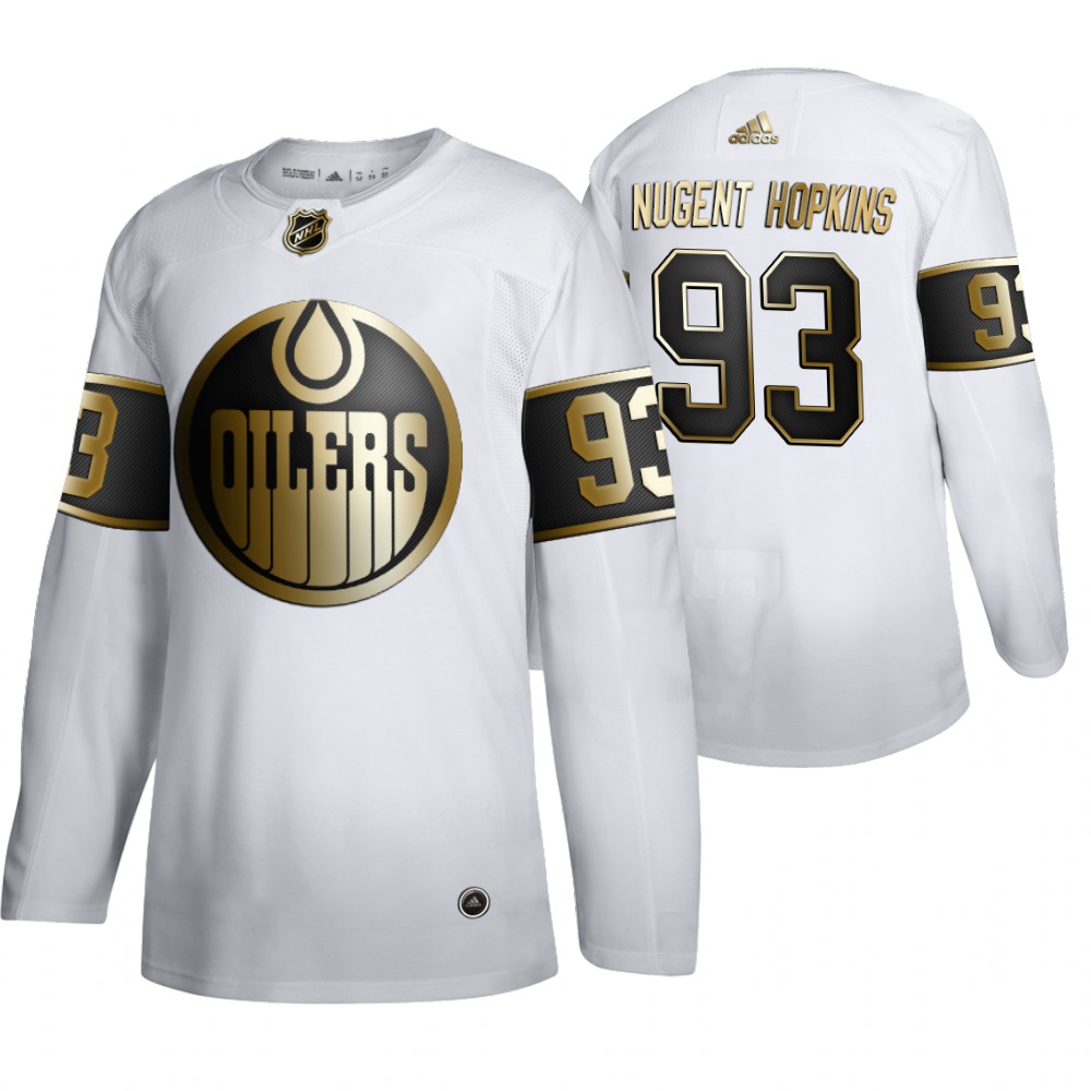 NHL Oilers Ryan Nugent-Hopkins Men's Limited 2019-20 Golden Edition Jersey