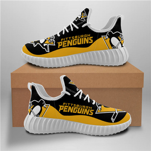 NHL Penguins Mesh Knit Sneakers