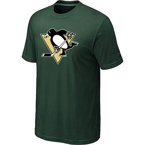 NHL Pittsburgh Penguins Big & Tall Logo D.Green T-Shirt