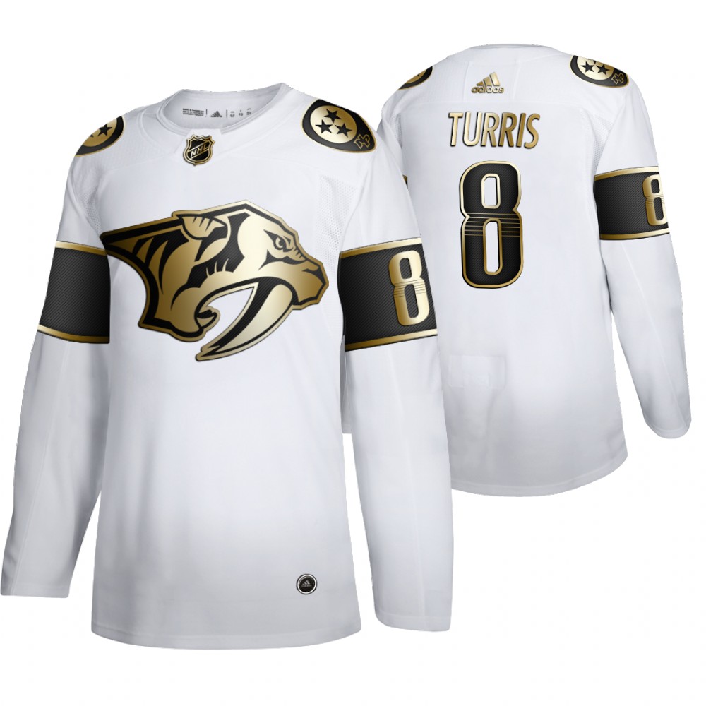 NHL Predators Kyle Turris Men's Limited 2019-20 Golden Edition Jersey