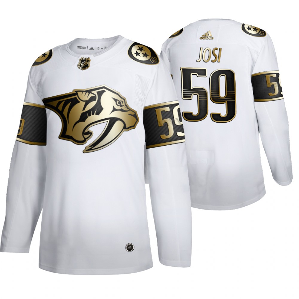 NHL Predators Roman Josi Men's Limited 2019-20 Golden Edition Jersey