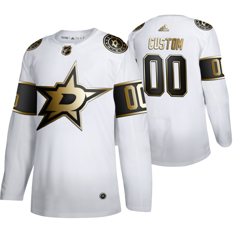 NHL Stars Custom Men's Limited 2019-20 Golden Edition Jersey