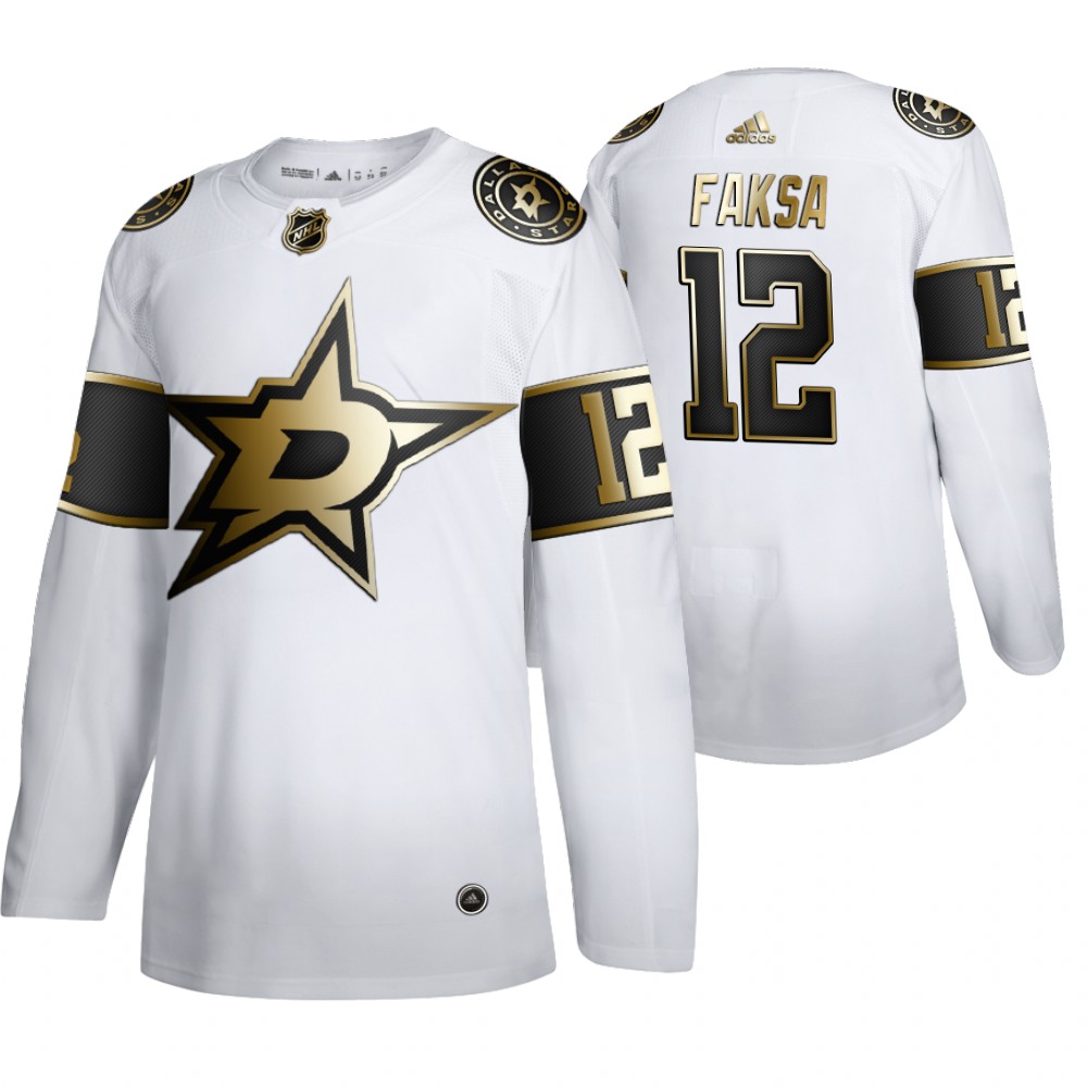 NHL Stars Radek Faksa Men's Limited 2019-20 Golden Edition Jersey
