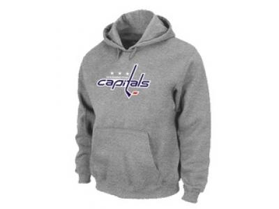 NHL Washington Capitals Big & Tall Logo Pullover Hoodie Grey