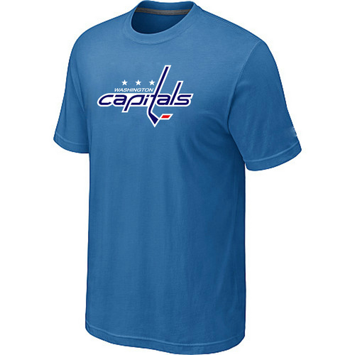 NHL Washington Capitals Big & Tall Logo Light Blue T-Shirt