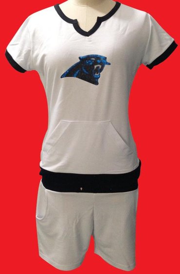 NIKE NFL Carolina Panthers women's sport suit white