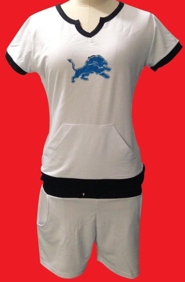 NIKE NFL Detroit Lions women's sport suit white