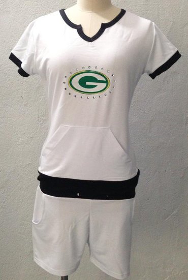 NIKE NFL Green Bay Packers women's sport suit white