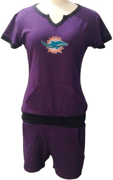 NIKE NFL Miami Dolphins women's sport suit purple