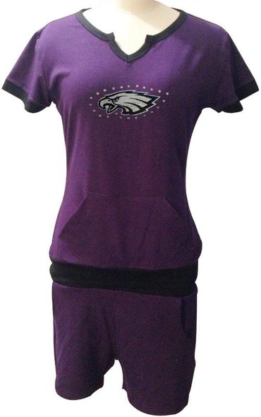 NIKE NFL Philadelphia Eagles women's sport suit purple