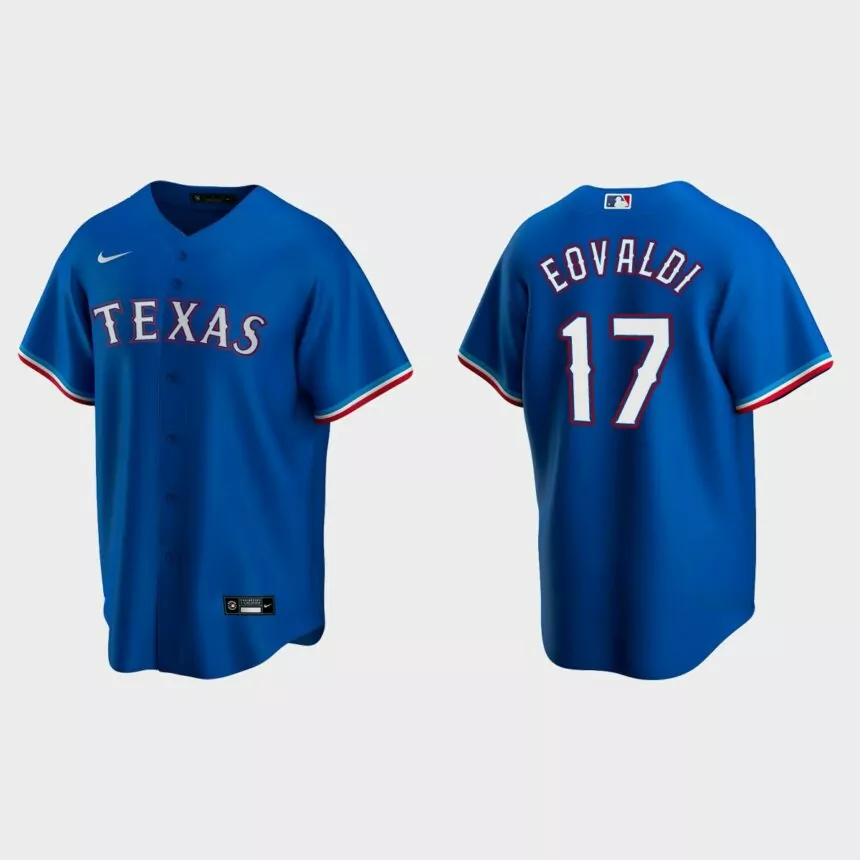 Nathan Eovaldi Texas Rangers Replica Alternate Jersey – Royal