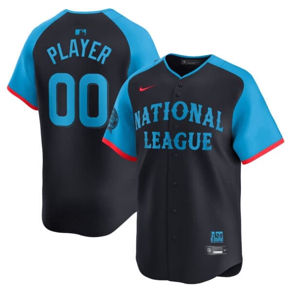 National League 2024 All-Star Game Limited Custom Jersey – Navy – All Stitched