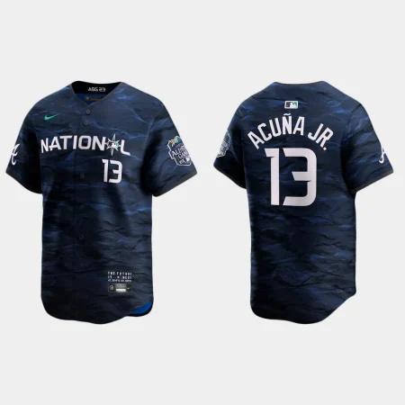 National League Ronald Acuna Jr. 2023 MLB All-Star Game Limited Jersey – Royal