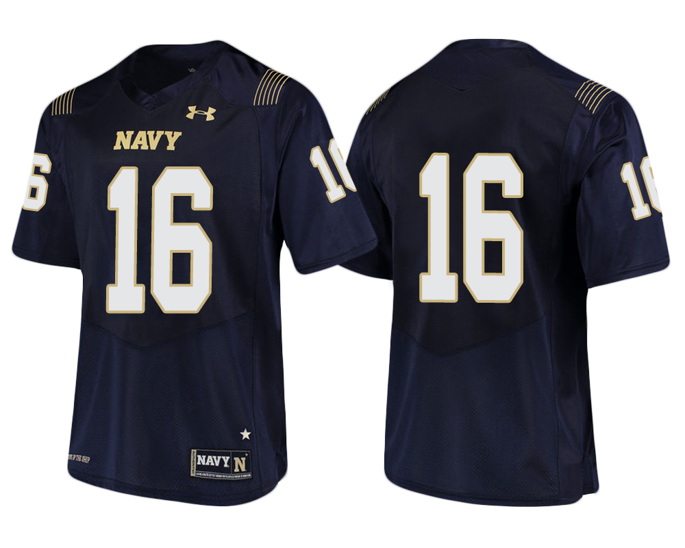 Navy Midshipmen Navy Bennett Moehring NCAA Football Jersey