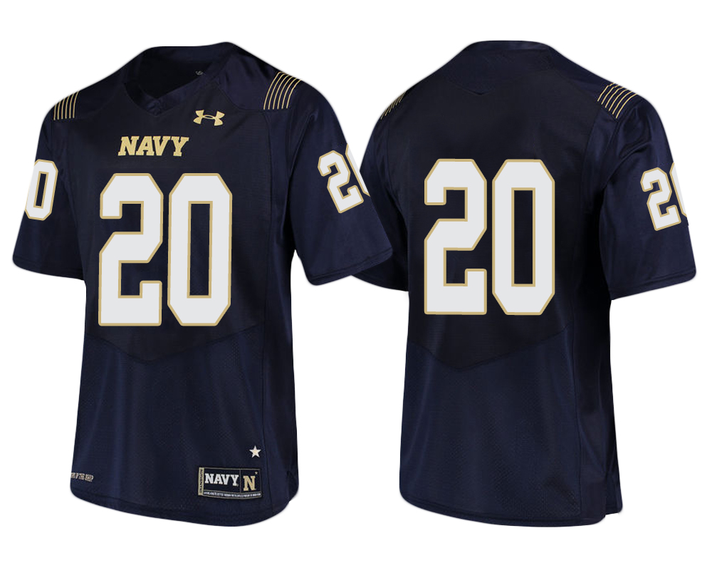 Navy Midshipmen Navy John Brown III NCAA Football Jersey