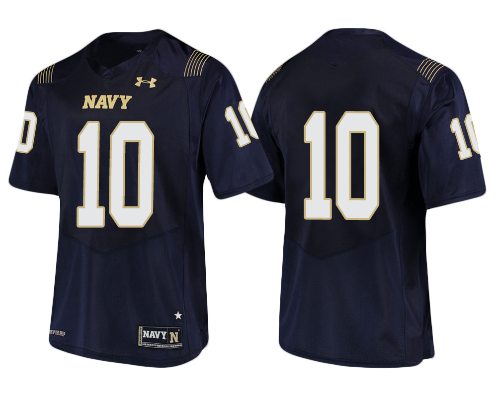 Navy Midshipmen Navy Malcolm Perry NCAA Football Jersey