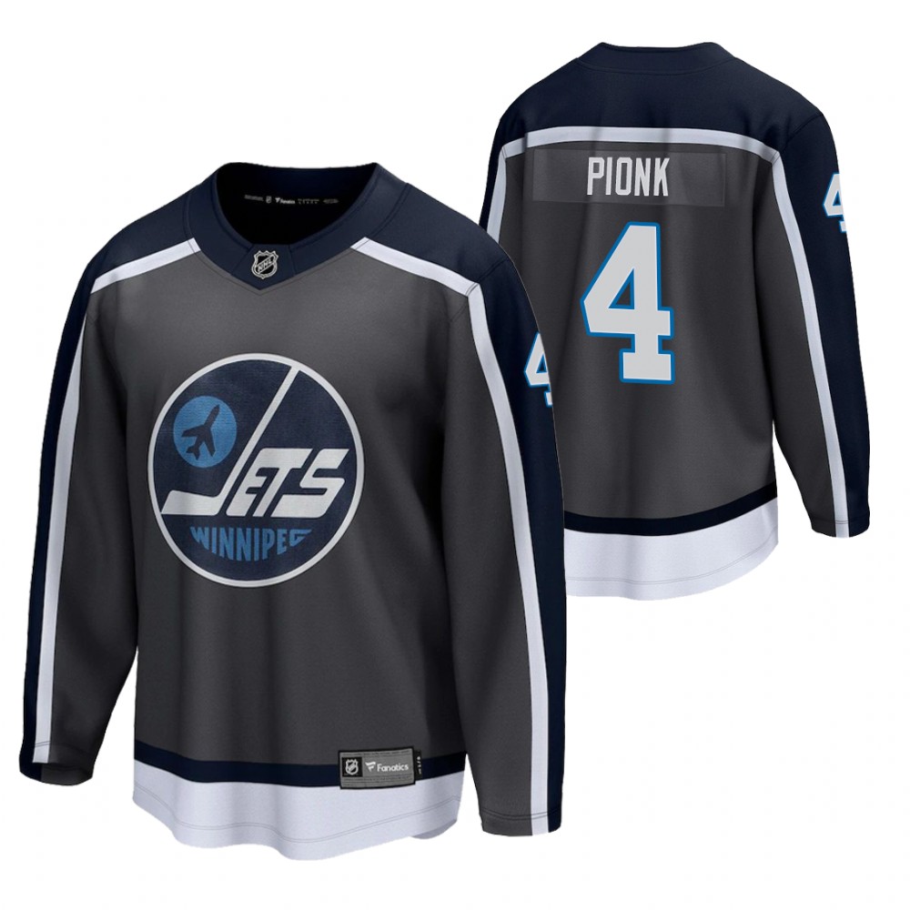 Neal Pionk Jets 2021 Special Edition Gray Jersey