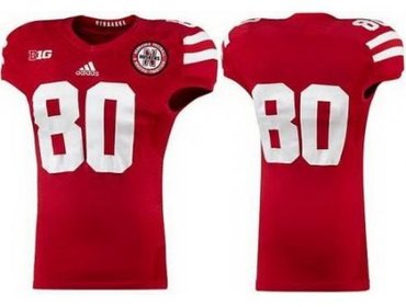 Nebraska Cornhuskers 80 Kenny Bell Red College Football NCAA Jerseys