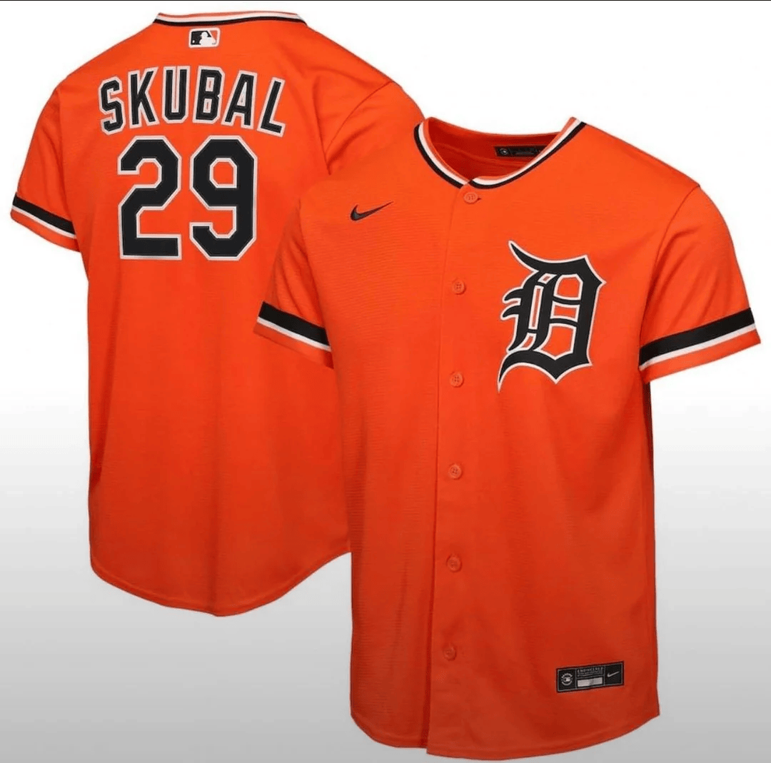 New  Detroit Tigers  Tarik Skubal  29  jerseys