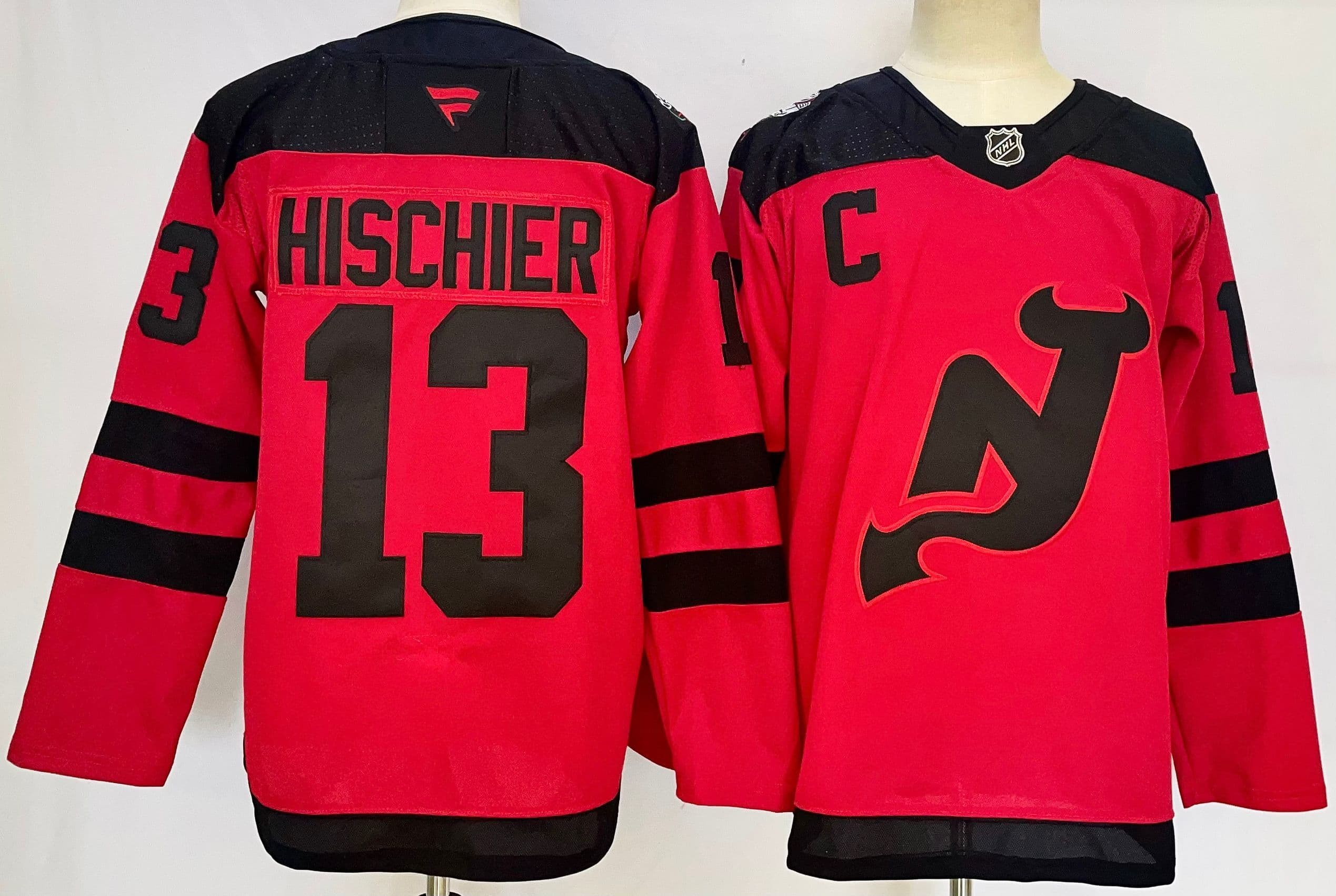 New  Jersey Devils  #13 Nico Hischier hockey