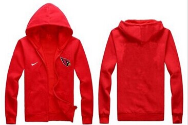 New Arizona Cardinals Authentic Logo Hoodie Red