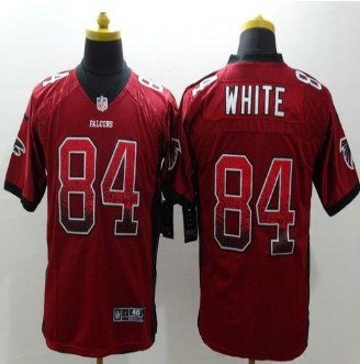New Atlanta Falcons #84 Roddy White Red Team Color Men's Stitched NFL Elite Drift fashion jersey