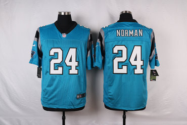 New Carolina Panthers #24 Josh Norman Blue Color Men's Stitched NFL Elite Jersey