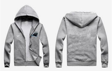 New Carolina Panthers Authentic Logo Hoodie Grey
