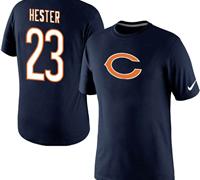 New Chicago Bears #23 Devin Hester Pride Name & Number T-Shirt Blue